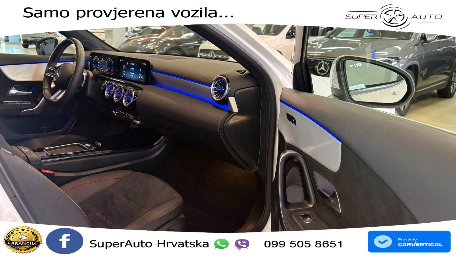 Mercedes-Benz A 200 7G-DCT AMG LED+GR SJED+ACC