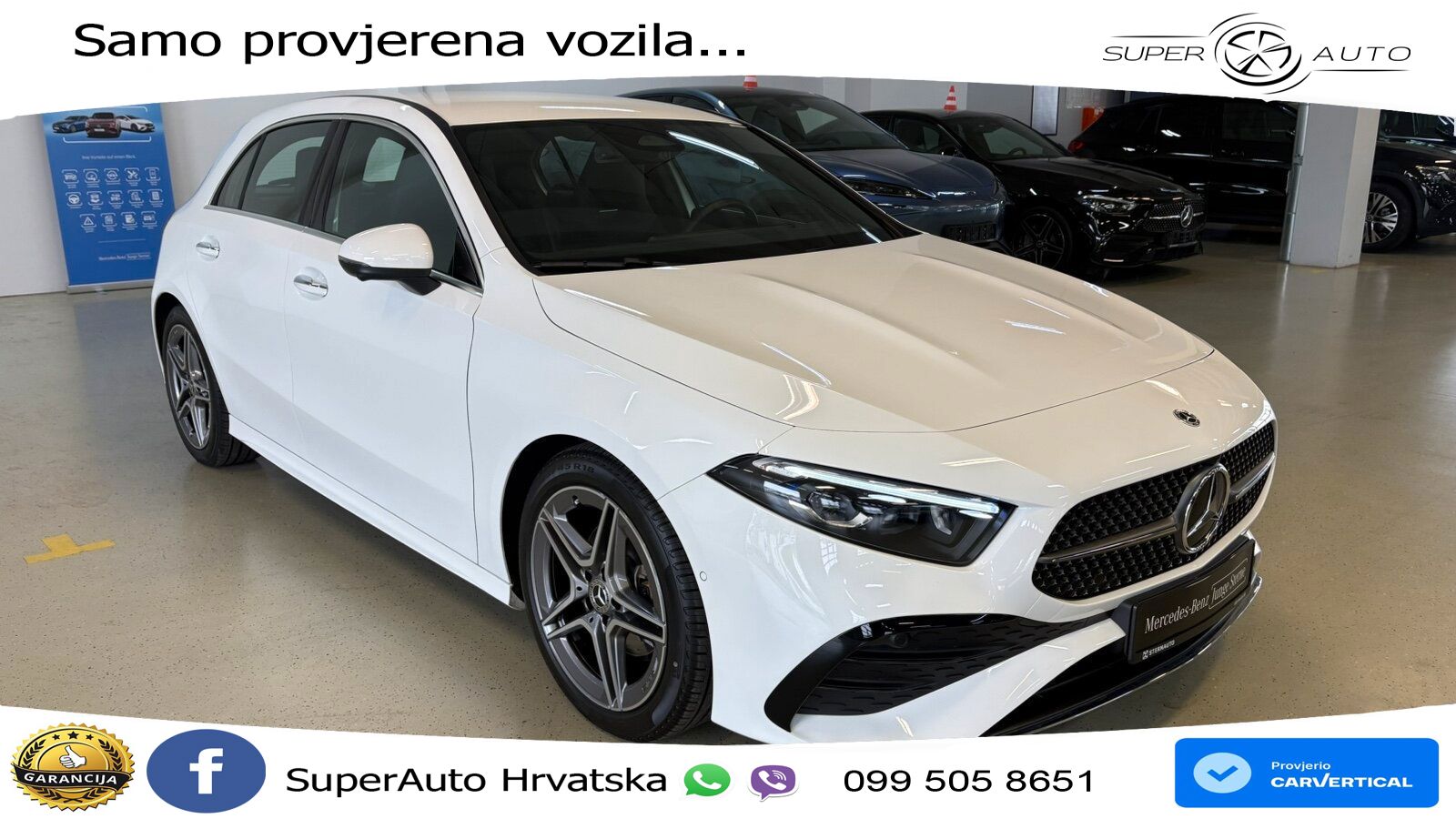 Mercedes-Benz A 200 7G-DCT AMG LED+GR SJED+ACC