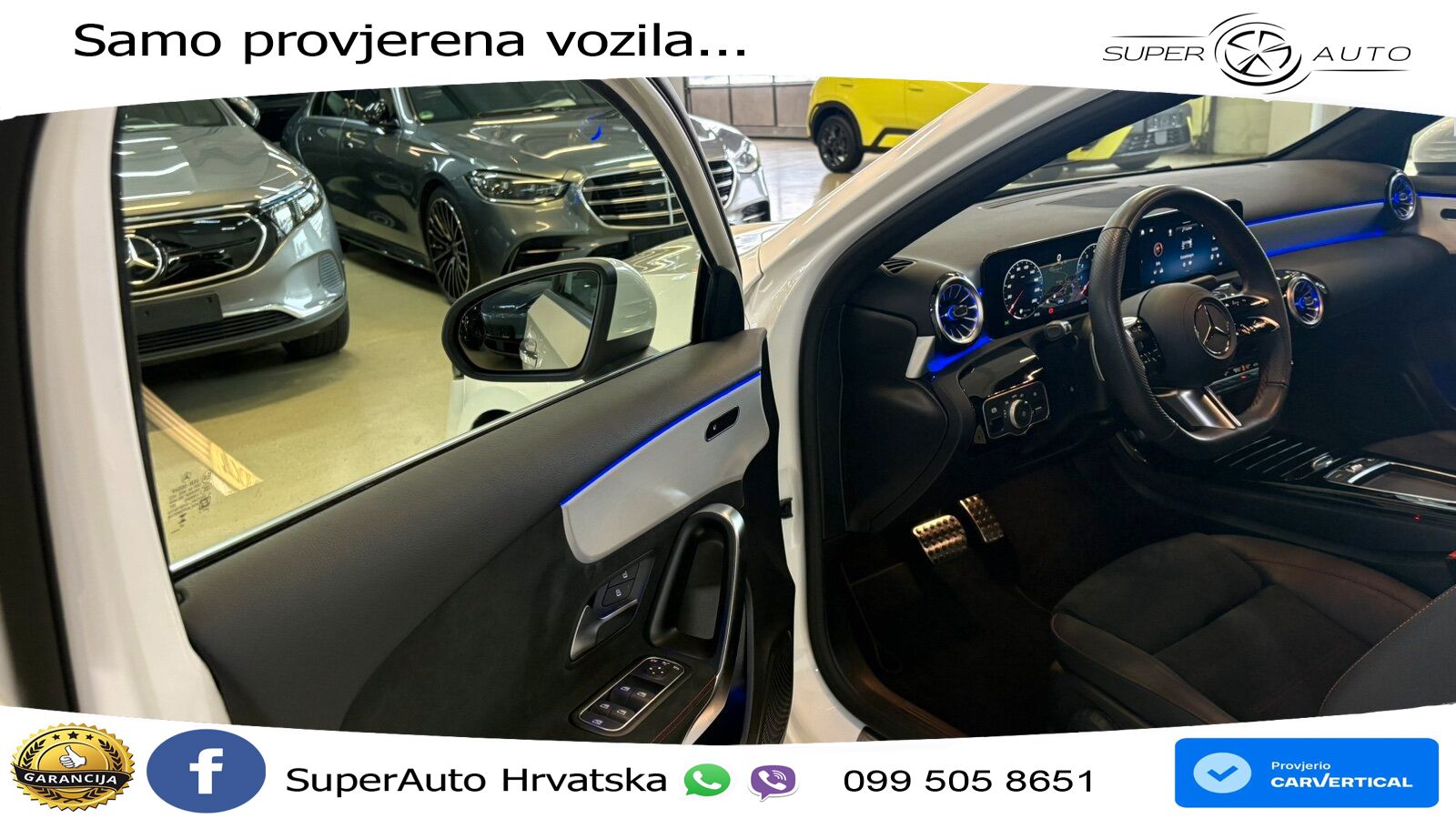 Mercedes-Benz A 200 7G-DCT AMG LED+GR SJED+ACC