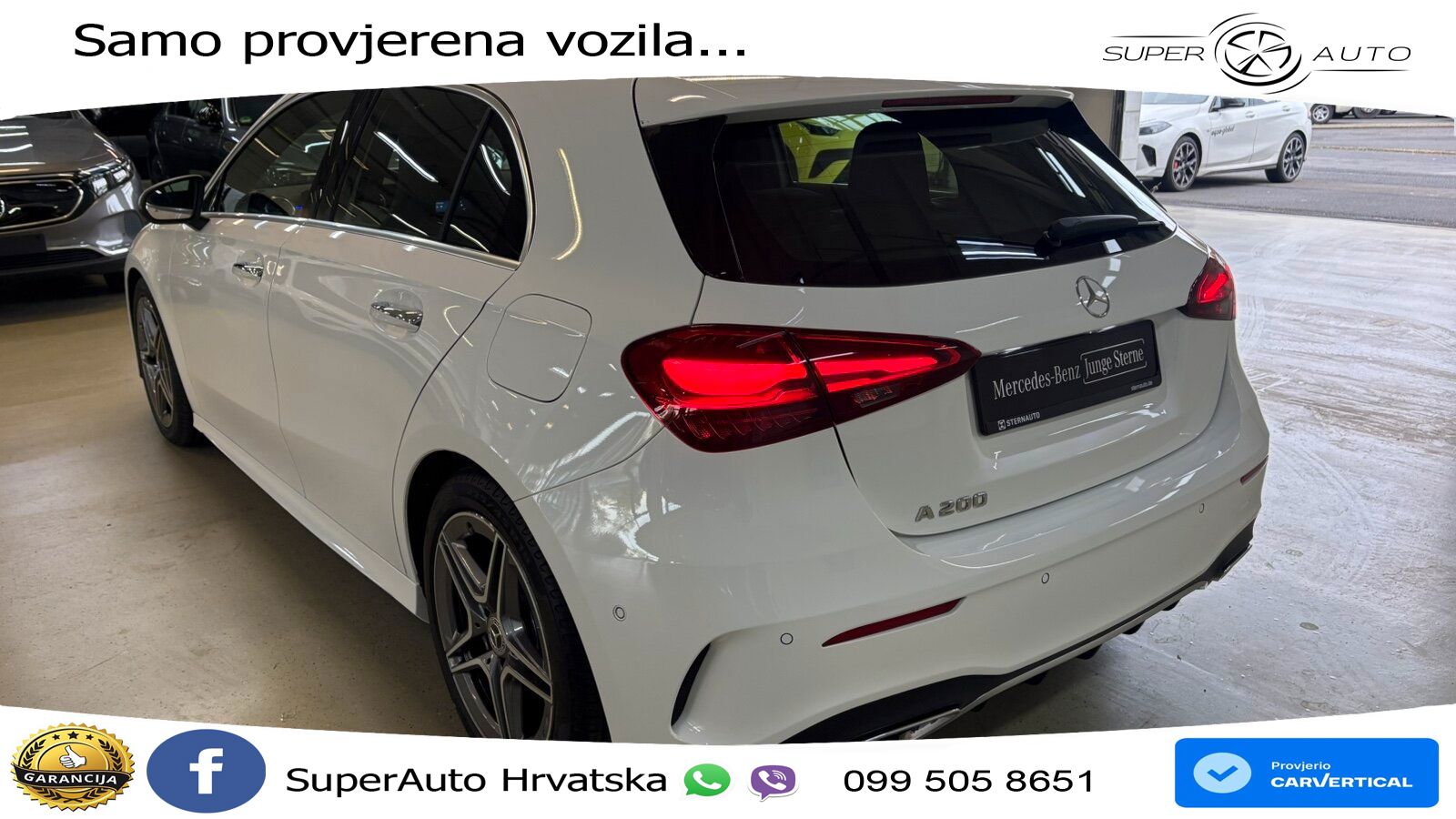 Mercedes-Benz A 200 7G-DCT AMG LED+GR SJED+ACC