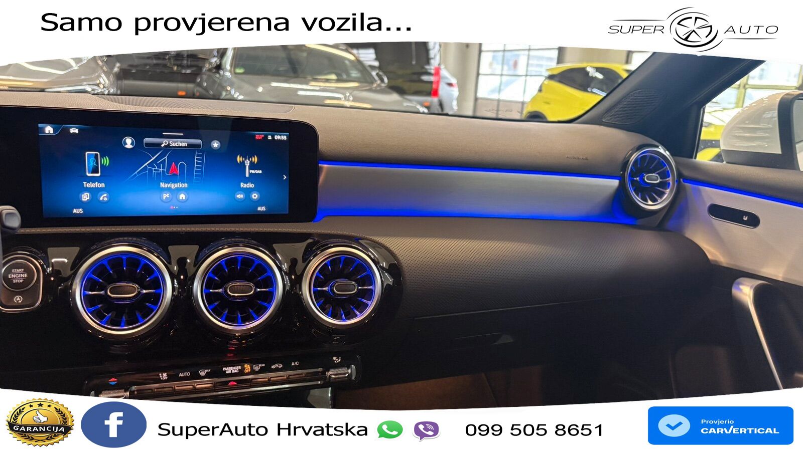 Mercedes-Benz A 200 7G-DCT AMG LED+GR SJED+ACC
