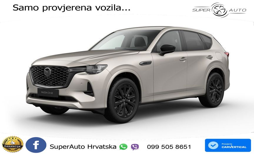 Mazda CX-60 3.3 e-Skyactiv D (254 KS) AWD Automatic MATRIX+GR SJED+KAM