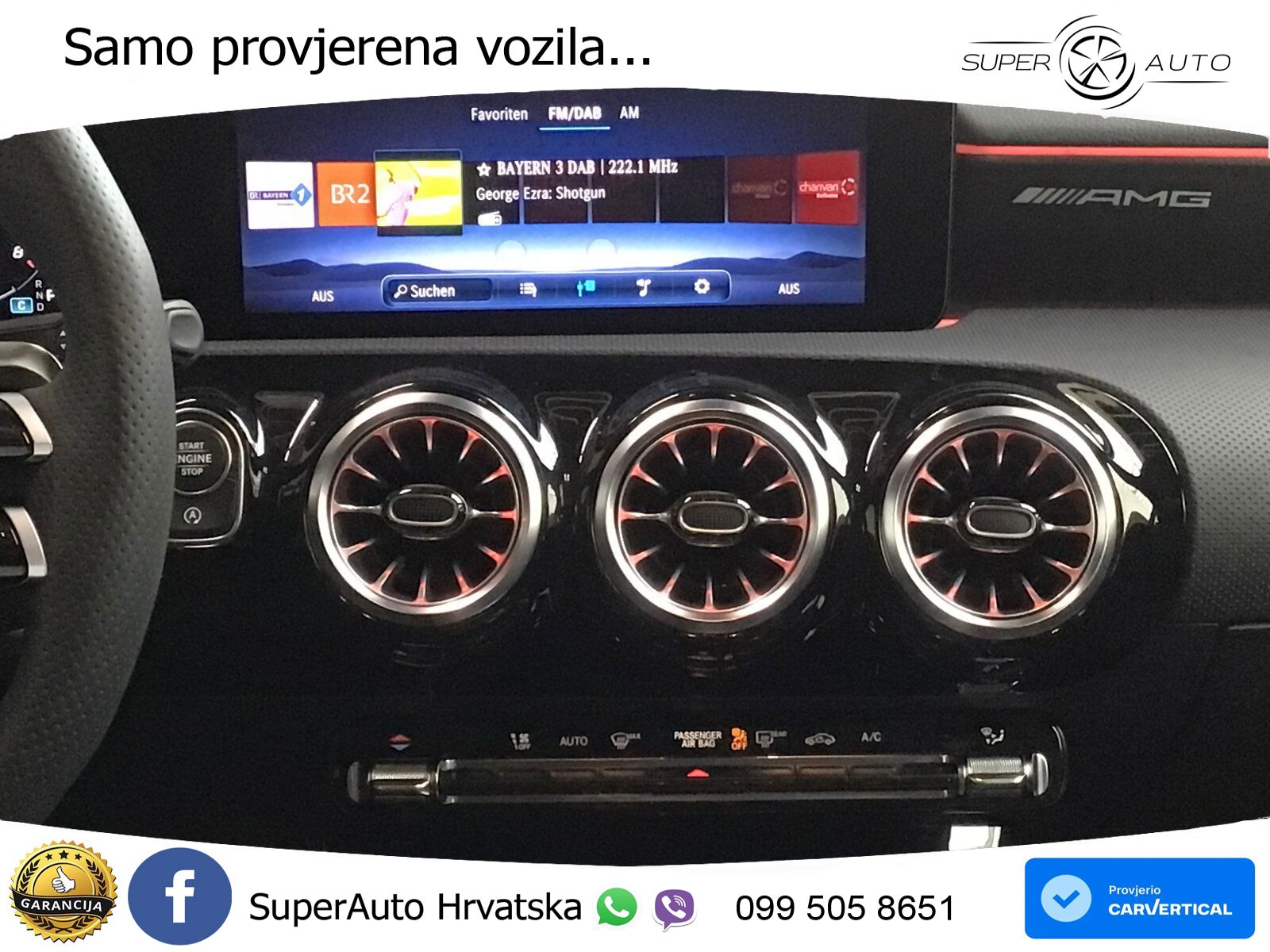 Mercedes-Benz AMG A 35 4MATIC AMG SPEEDSHIFT DCT LED+GR SJED+ACC