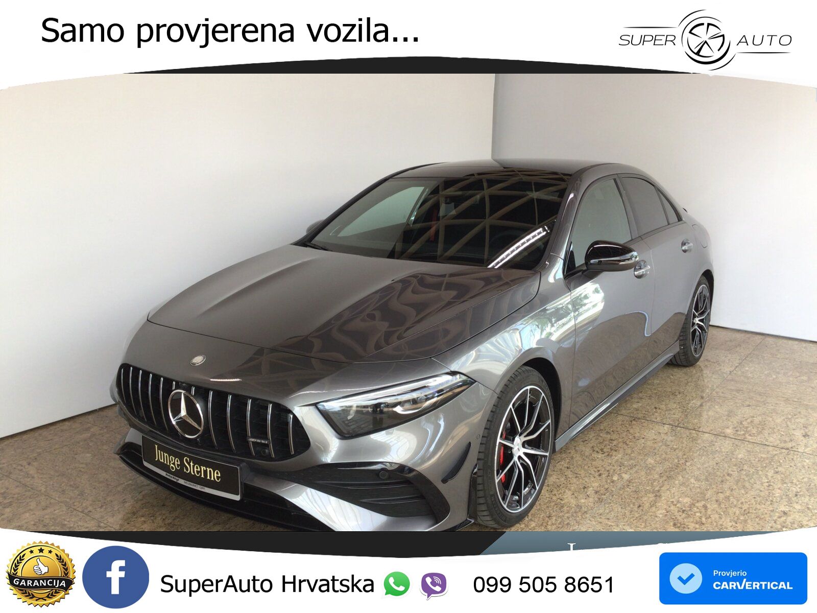 Mercedes-Benz AMG A 35 4MATIC AMG SPEEDSHIFT DCT LED+GR SJED+ACC