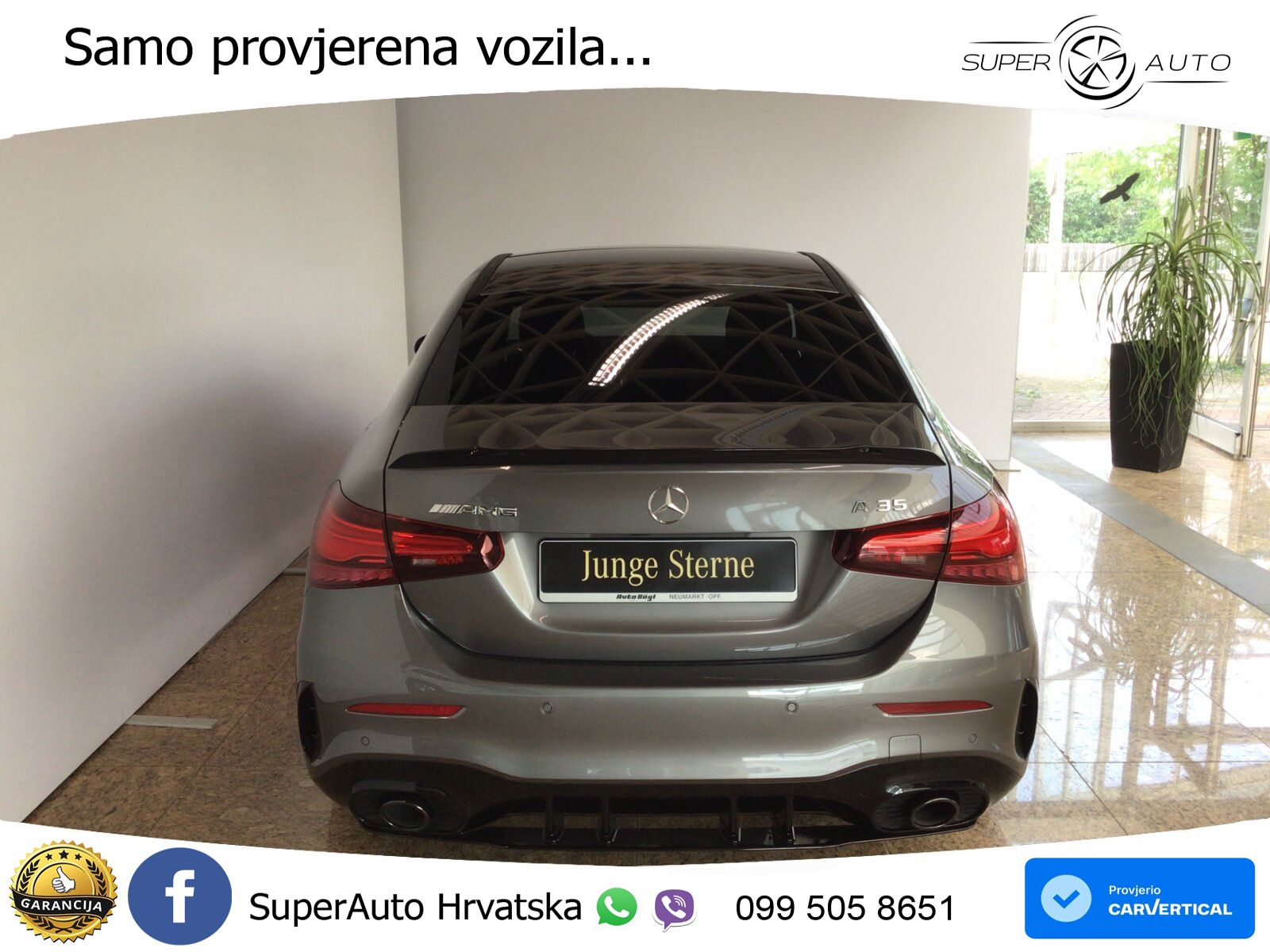 Mercedes-Benz AMG A 35 4MATIC AMG SPEEDSHIFT DCT LED+GR SJED+ACC
