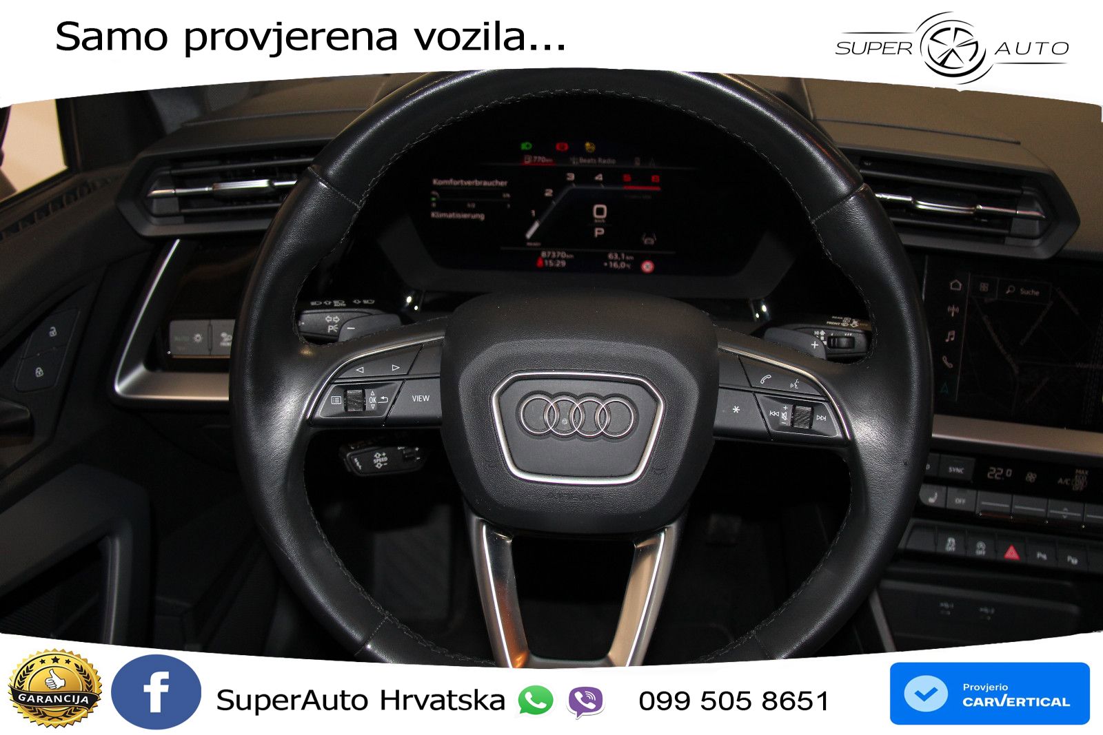 Audi A3 30 TDI (116 KS) S tronic LED+GR SJED+ACC