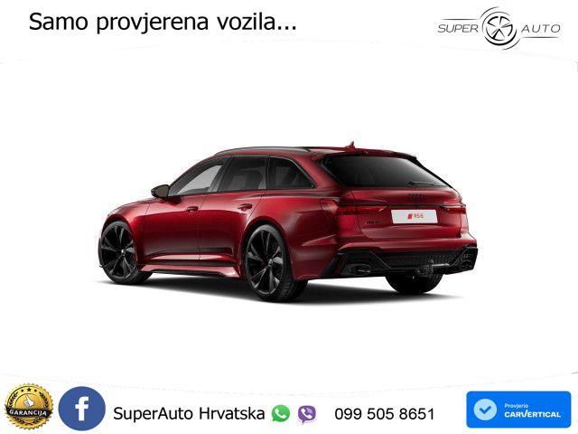 Audi RS6 Avant 4.0 TFSI V8 performance (630 KS)  quattro tiptronic Kuka LED+GR SJED+ACC