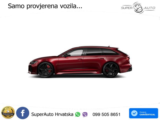 Audi RS6 Avant 4.0 TFSI V8 performance (630 KS)  quattro tiptronic Kuka LED+GR SJED+ACC