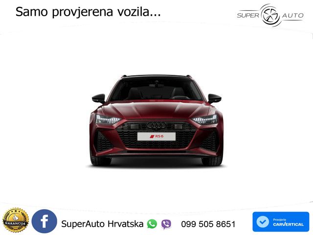 Audi RS6 Avant 4.0 TFSI V8 performance (630 KS)  quattro tiptronic Kuka LED+GR SJED+ACC
