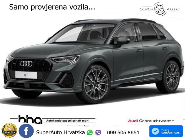 Audi Q3 40 TFSI (190 KS) quattro S tronic S line MATRIX+GR SJED+KAM