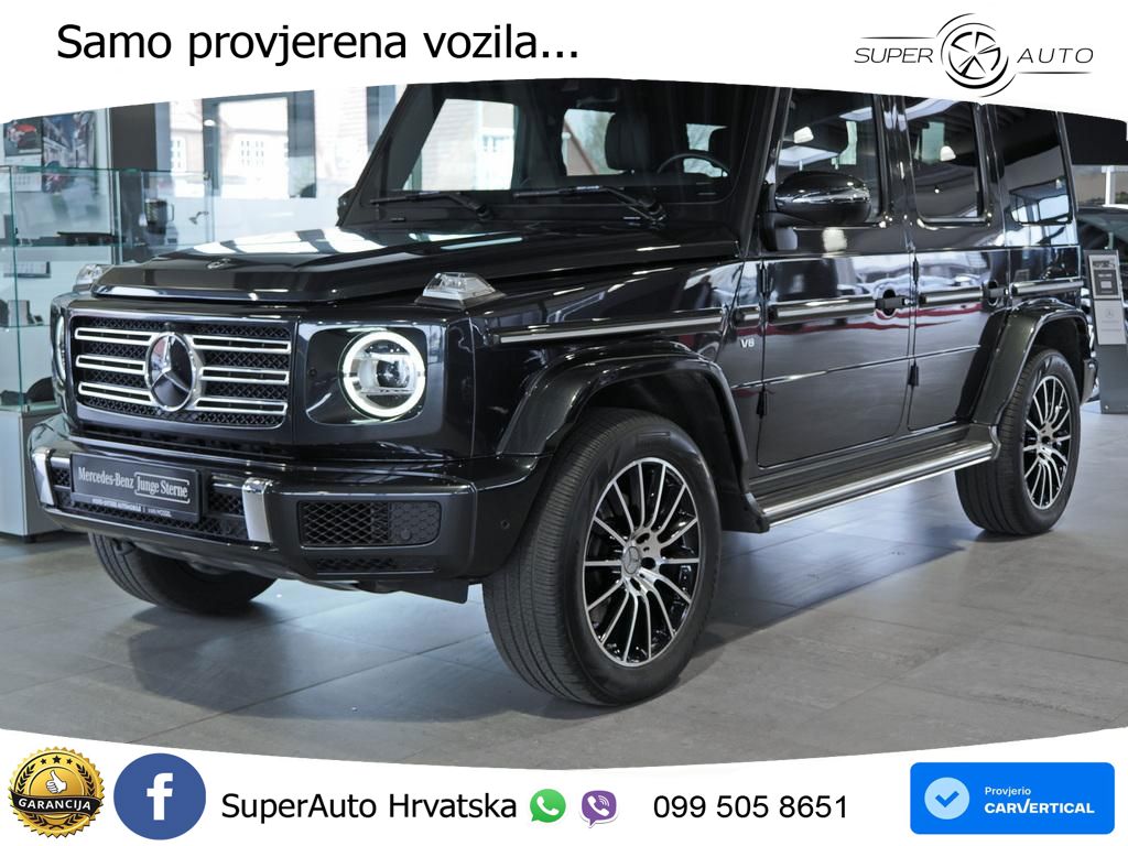 Mercedes G 500 Long V8 (422 KS) 4MATIC 9G-TRONIC AMG LED+GR SJED+ACC