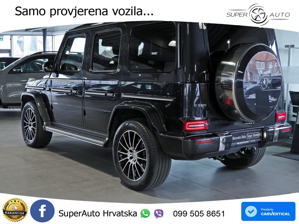 Mercedes G 500 Long V8 (422 KS) 4MATIC 9G-TRONIC AMG LED+GR SJED+ACC