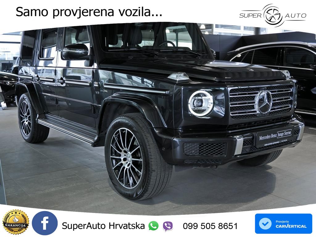 Mercedes G 500 Long V8 (422 KS) 4MATIC 9G-TRONIC AMG LED+GR SJED+ACC