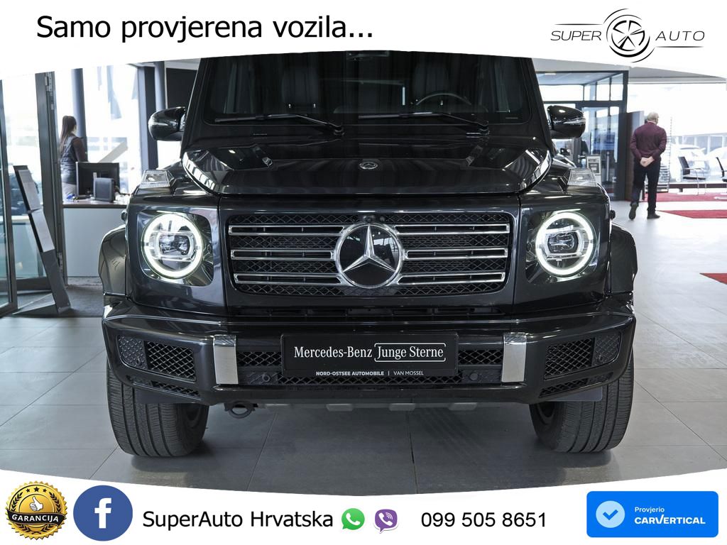 Mercedes G 500 Long V8 (422 KS) 4MATIC 9G-TRONIC AMG LED+GR SJED+ACC