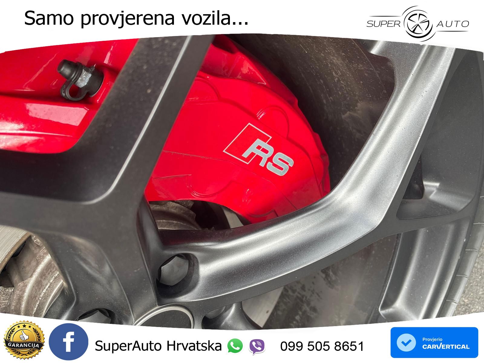 Audi RS7 4.0 TFSI V8 performance (630 KS) quattro tiptronic LED+GR SJED+ACC