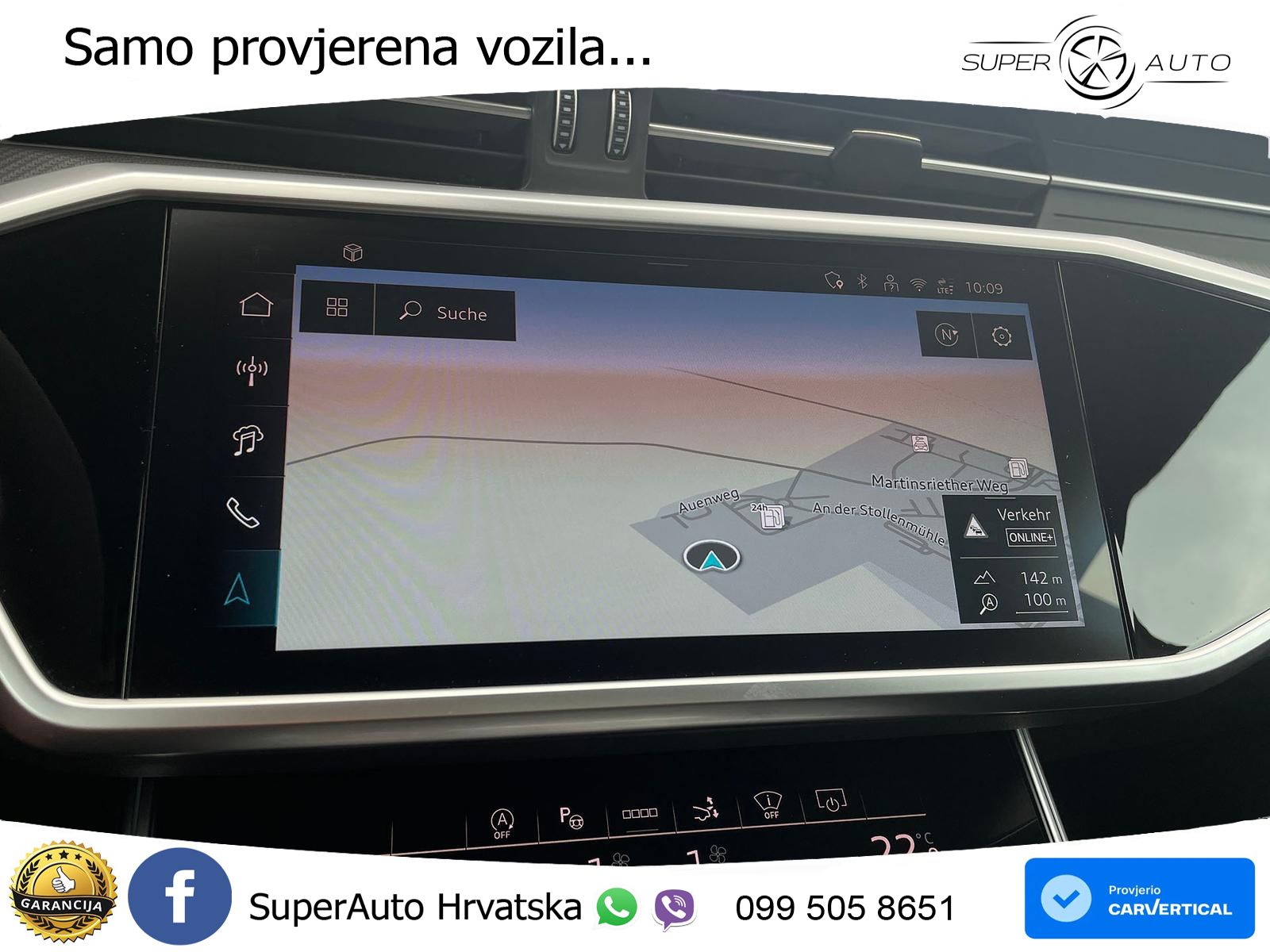 Audi RS7 4.0 TFSI V8 performance (630 KS) quattro tiptronic LED+GR SJED+ACC