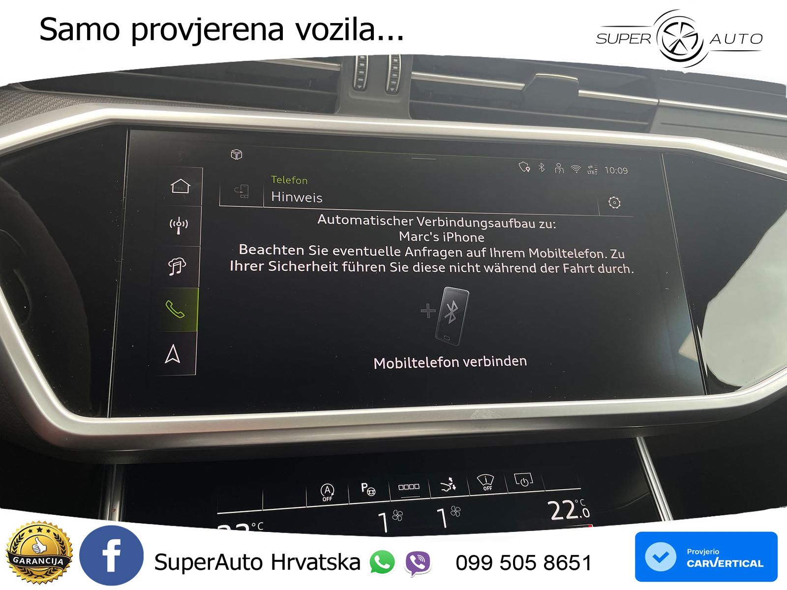 Audi RS7 4.0 TFSI V8 performance (630 KS) quattro tiptronic LED+GR SJED+ACC