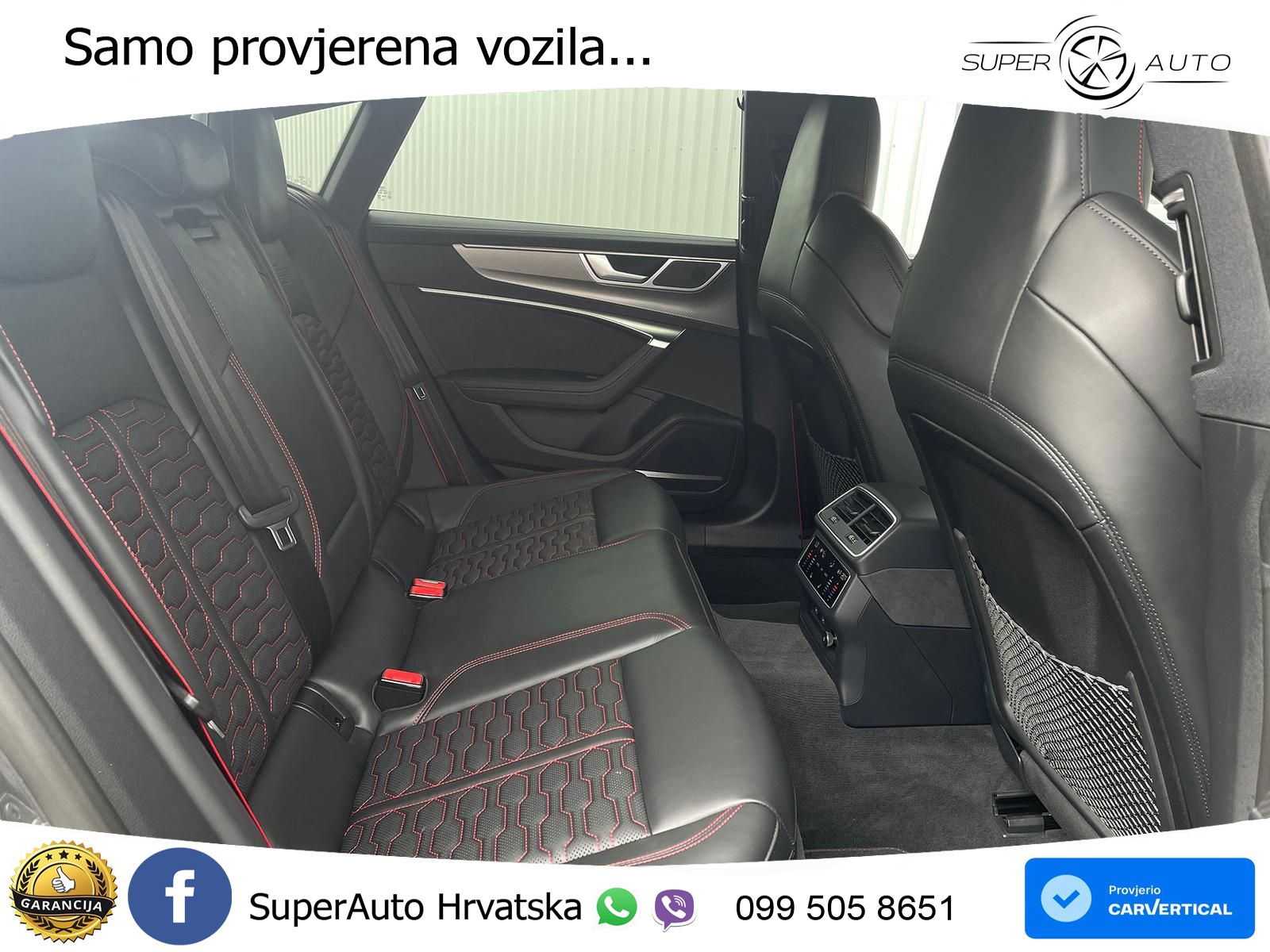 Audi RS7 4.0 TFSI V8 performance (630 KS) quattro tiptronic LED+GR SJED+ACC