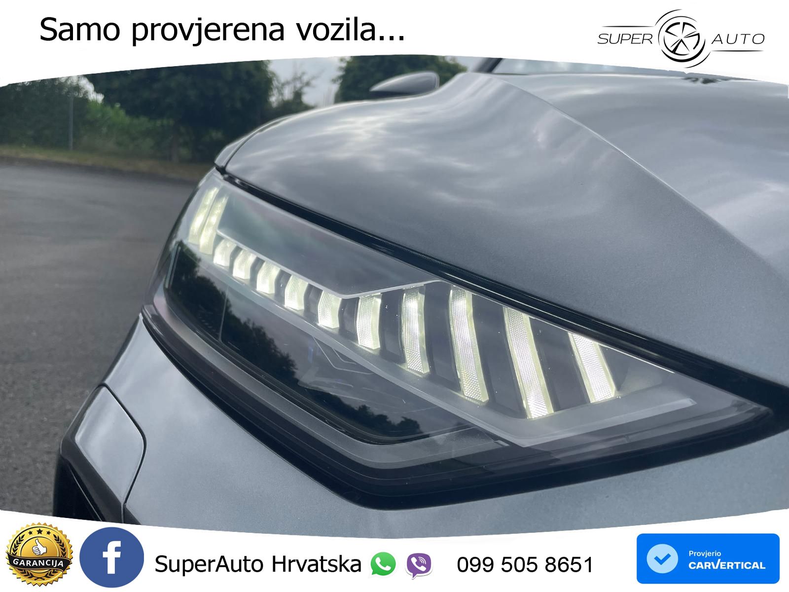 Audi RS7 4.0 TFSI V8 performance (630 KS) quattro tiptronic LED+GR SJED+ACC