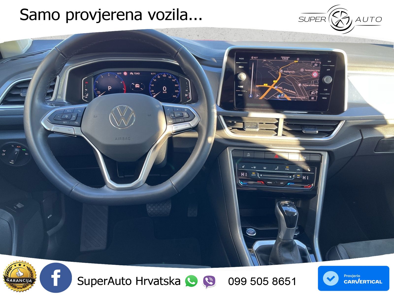 Volkswagen T-Roc 1.5 TSI (150 KS) DSG LED+GR SJED+ACC