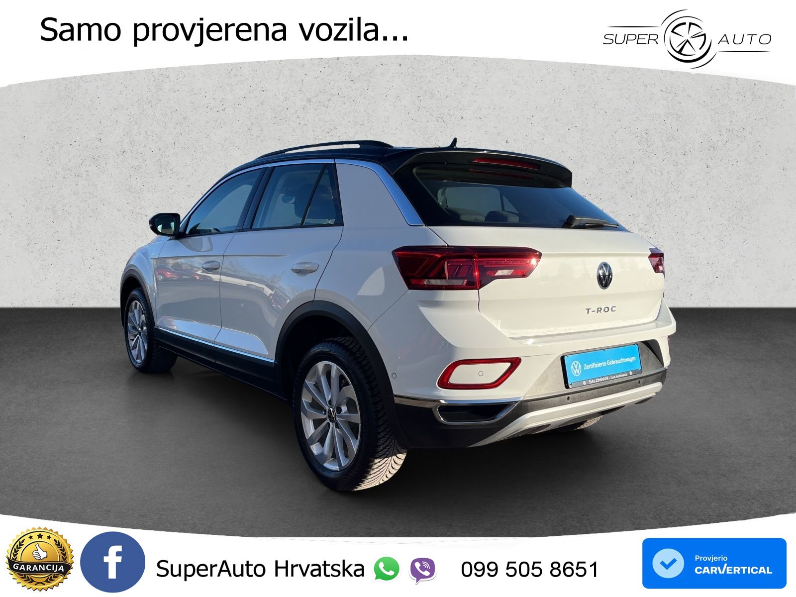 Volkswagen T-Roc 1.5 TSI (150 KS) DSG LED+GR SJED+ACC