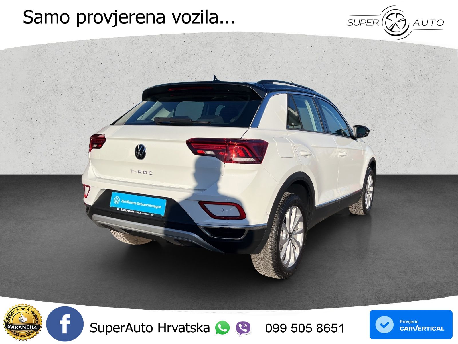 Volkswagen T-Roc 1.5 TSI (150 KS) DSG LED+GR SJED+ACC