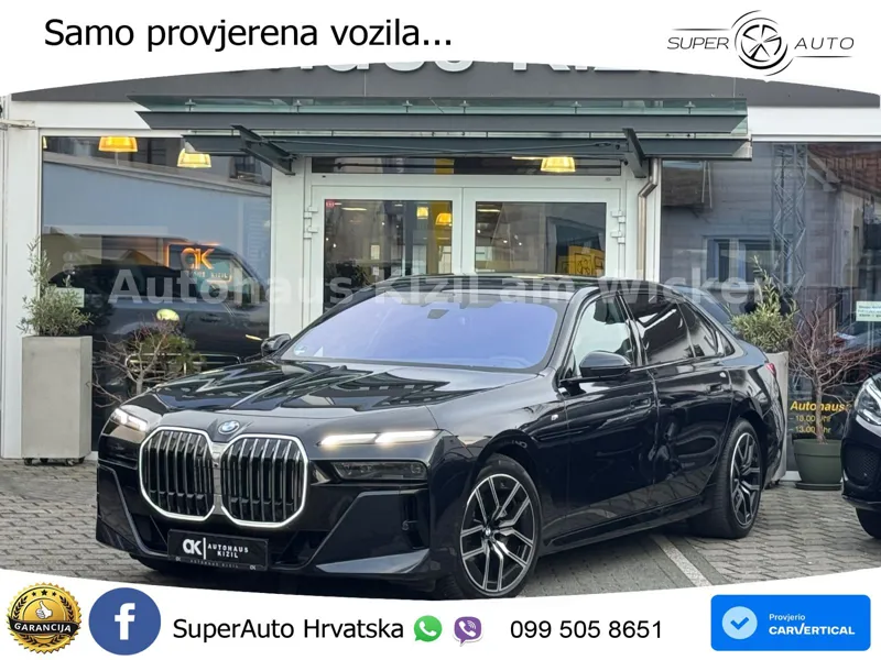 BMW 740d (299 KS) xDrive Steptronic M Sport LED+GR SJED+ACC