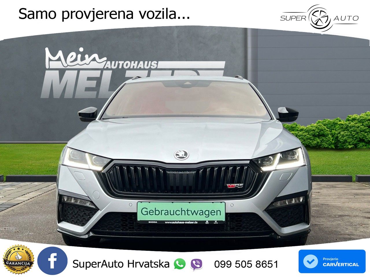 Škoda Octavia Combi RS 2.0 TSI (245 KS) DSG LED+GR SJED+ACC