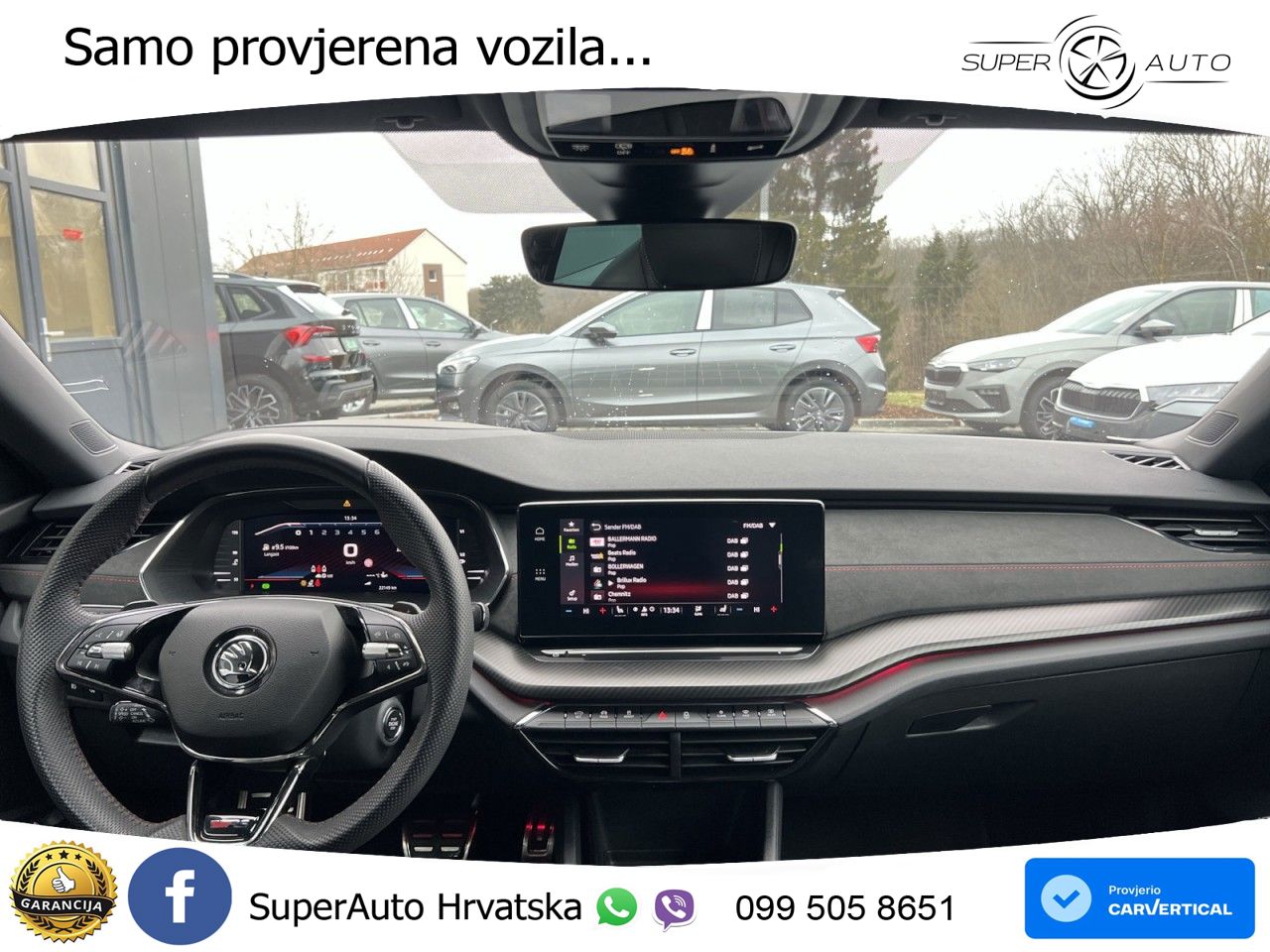 Škoda Octavia Combi RS 2.0 TSI (245 KS) DSG LED+GR SJED+ACC