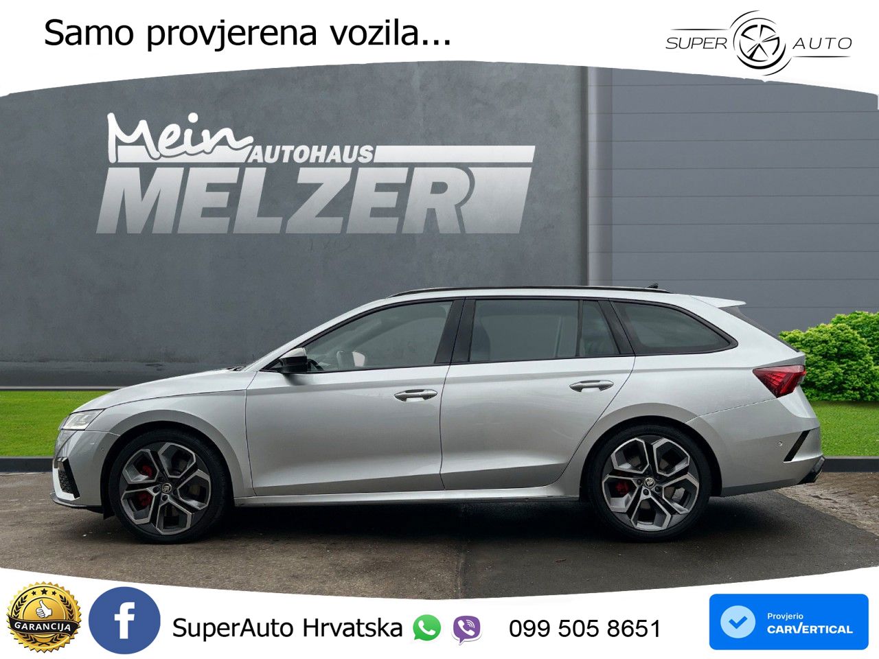 Škoda Octavia Combi RS 2.0 TSI (245 KS) DSG LED+GR SJED+ACC