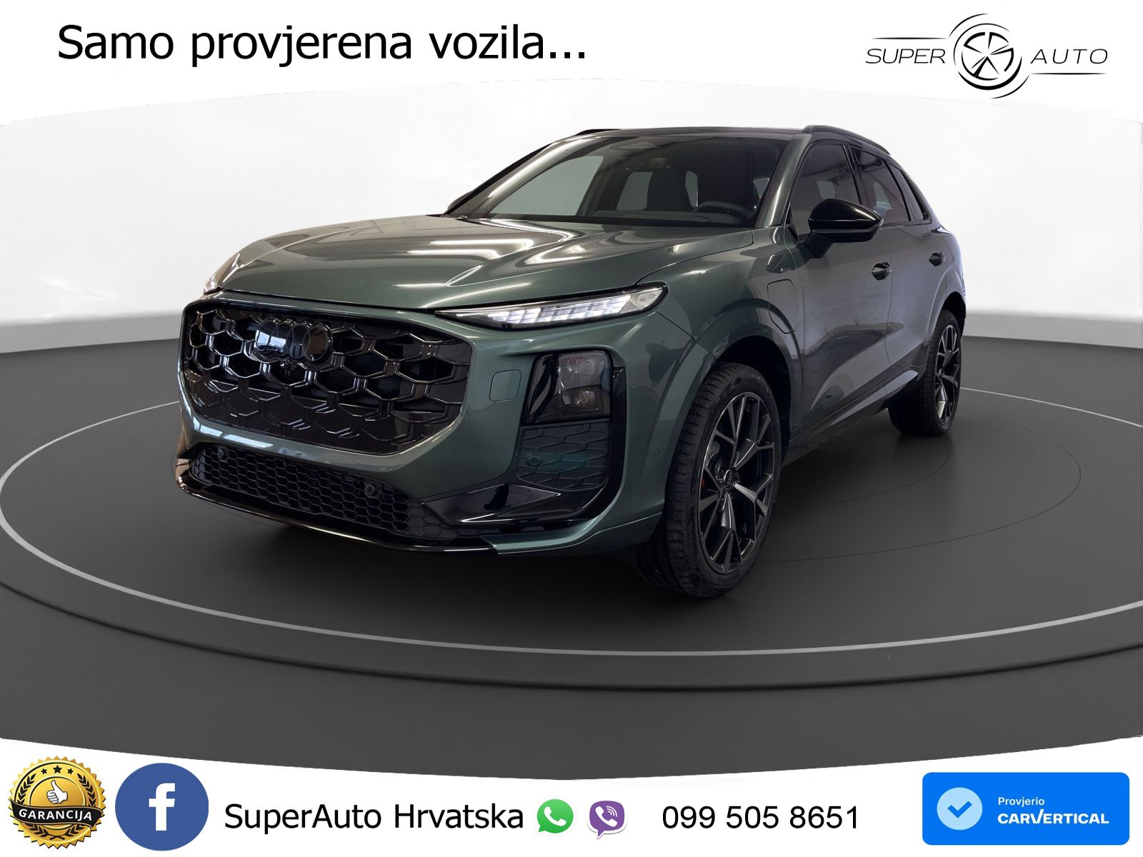 Audi Q3 1.5 TFSIe (272 KS) S tronic LED+GR SJED+ACC