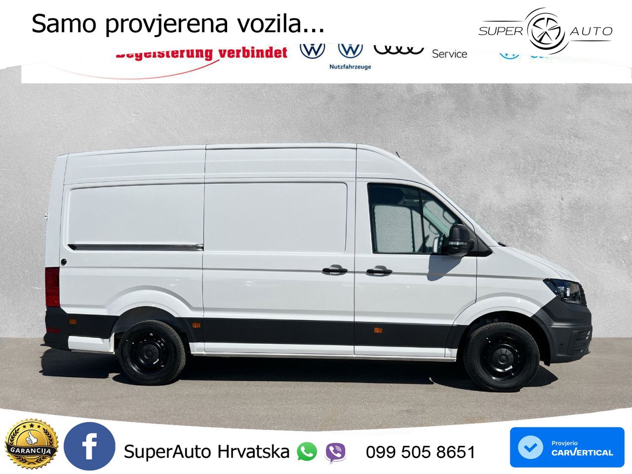 Volkswagen Crafter 35 Kasten Motor 2.0 TDI DSG RÜCKFAHRKA 140 KS