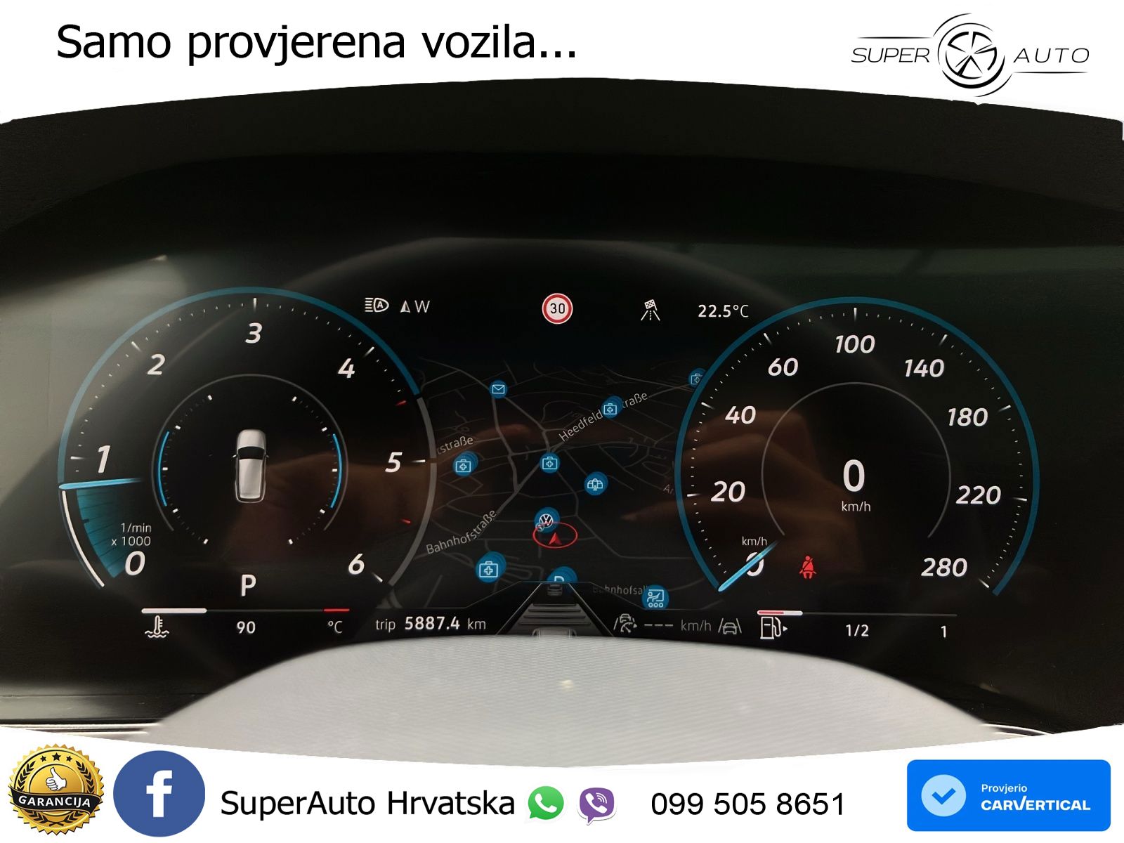 Volkswagen Touareg 3.0 V6 TDI (286 KS) 4MOTION Tiptronic ZRAČNI+ACC+GR SJED+KAM+PANO