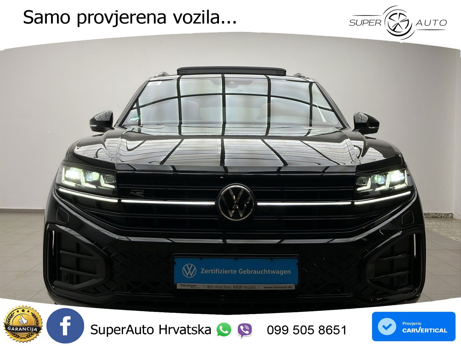 Volkswagen Touareg 3.0 V6 TDI (286 KS) 4MOTION Tiptronic ZRAČNI+ACC+GR SJED+KAM+PANO