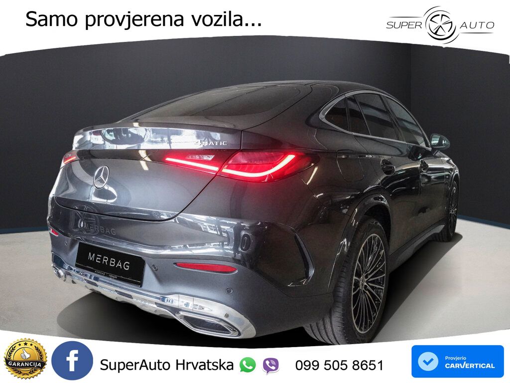 Mercedes GLC Coupe 200 (204 KS) 4MATIC 9G-TRONIC AMG LED+GR SJED+ACC