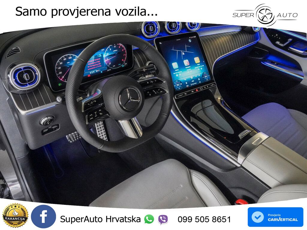 Mercedes GLC Coupe 200 (204 KS) 4MATIC 9G-TRONIC AMG LED+GR SJED+ACC