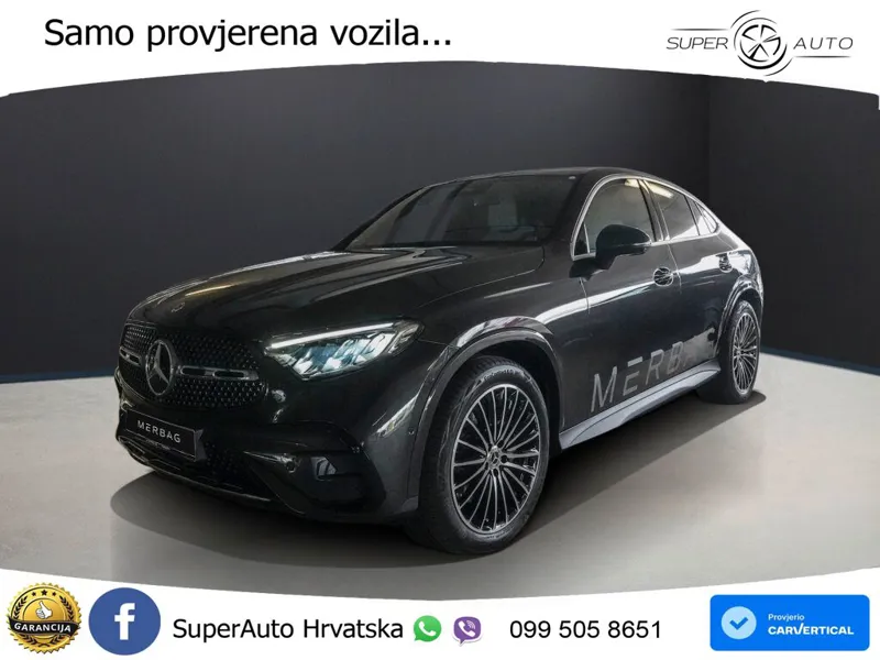 Mercedes GLC Coupe 200 (204 KS) 4MATIC 9G-TRONIC AMG LED+GR SJED+ACC