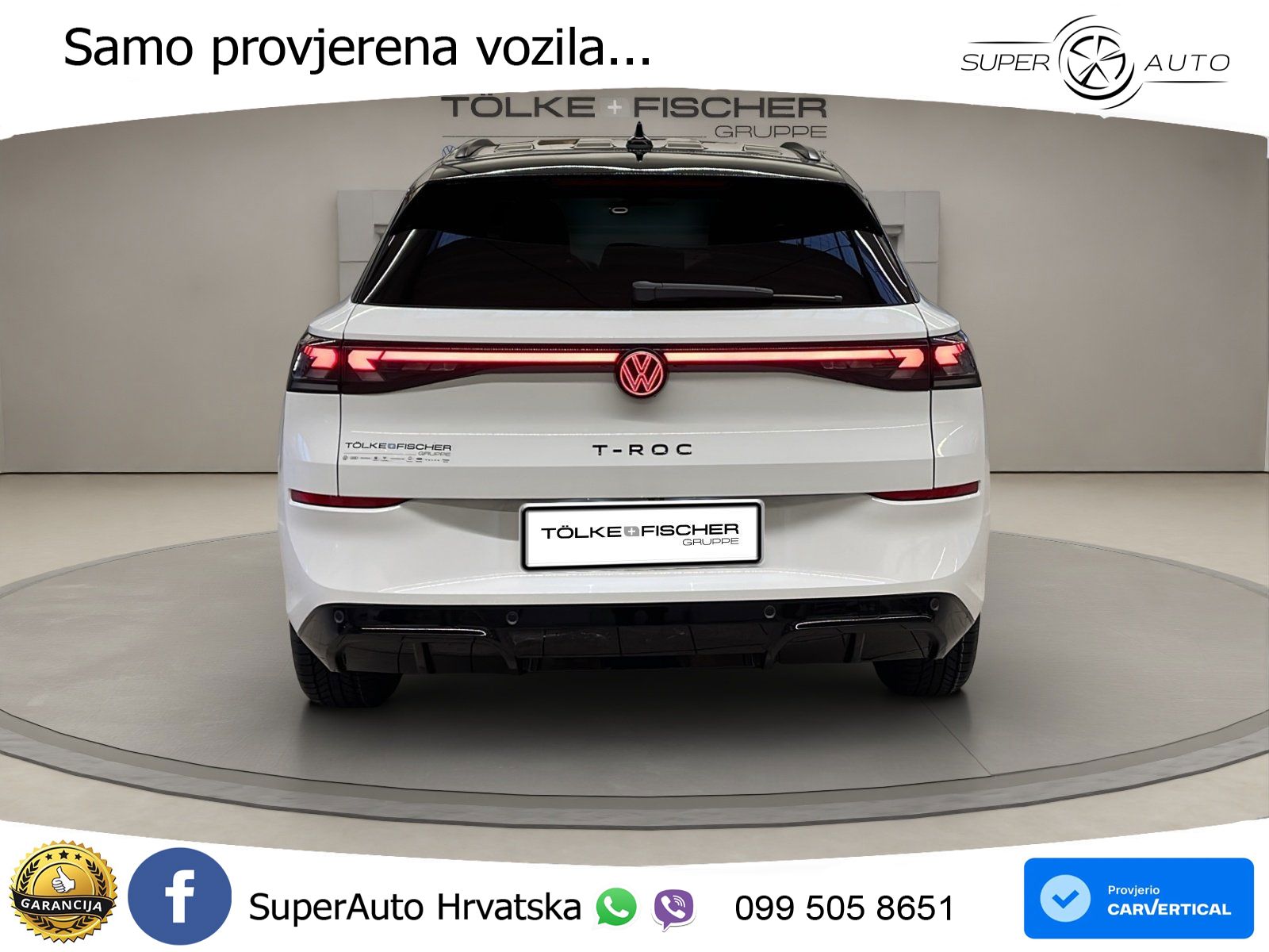 Volkswagen T-Roc 1.5 TSI (150 KS) DSG MATRIX+GR SJED+KAM