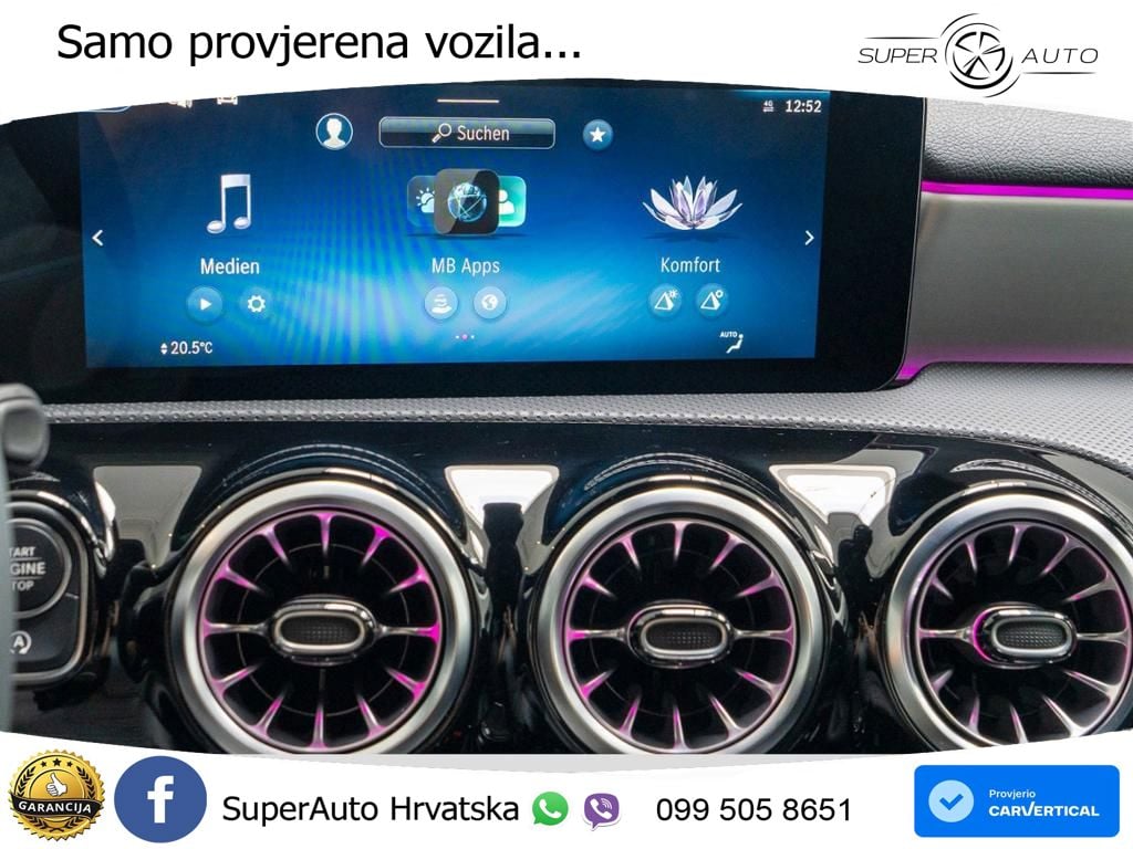 Mercedes-Benz A 180 7G-DCT LED+GR SJED+ACC