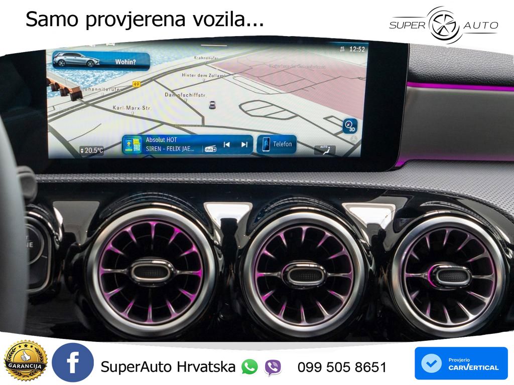 Mercedes-Benz A 180 7G-DCT LED+GR SJED+ACC