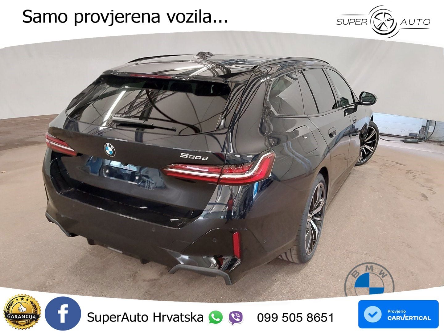BMW 520d Touring (197 KS) Steptronic M Sport ACC+HEAD+4xGR SJED+360+PANO