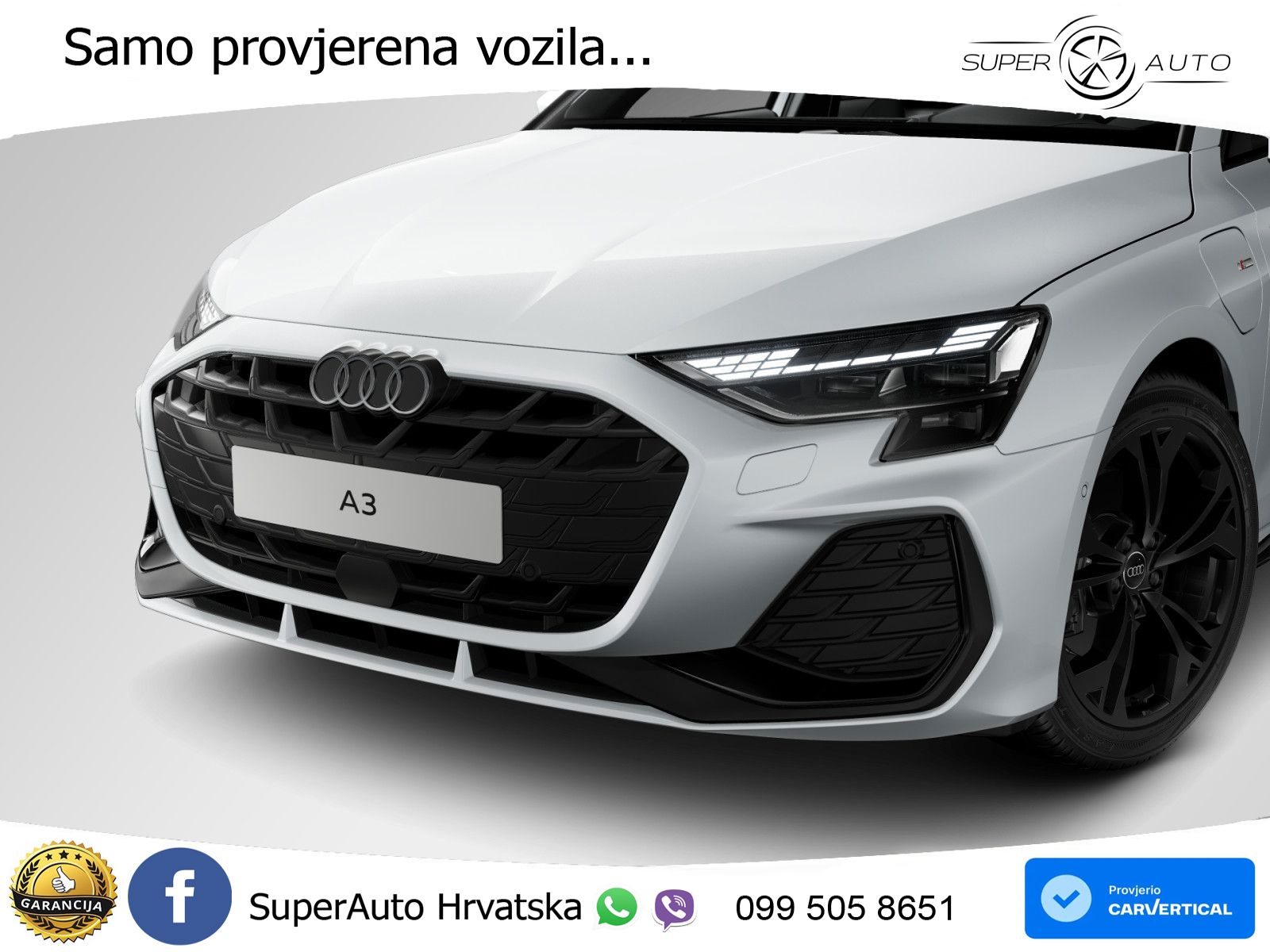 Audi A3 Sportback 40 TFSI e (204 KS) Plug-in Hybrid S tronic S line MATRIX+GR SJED+KAM