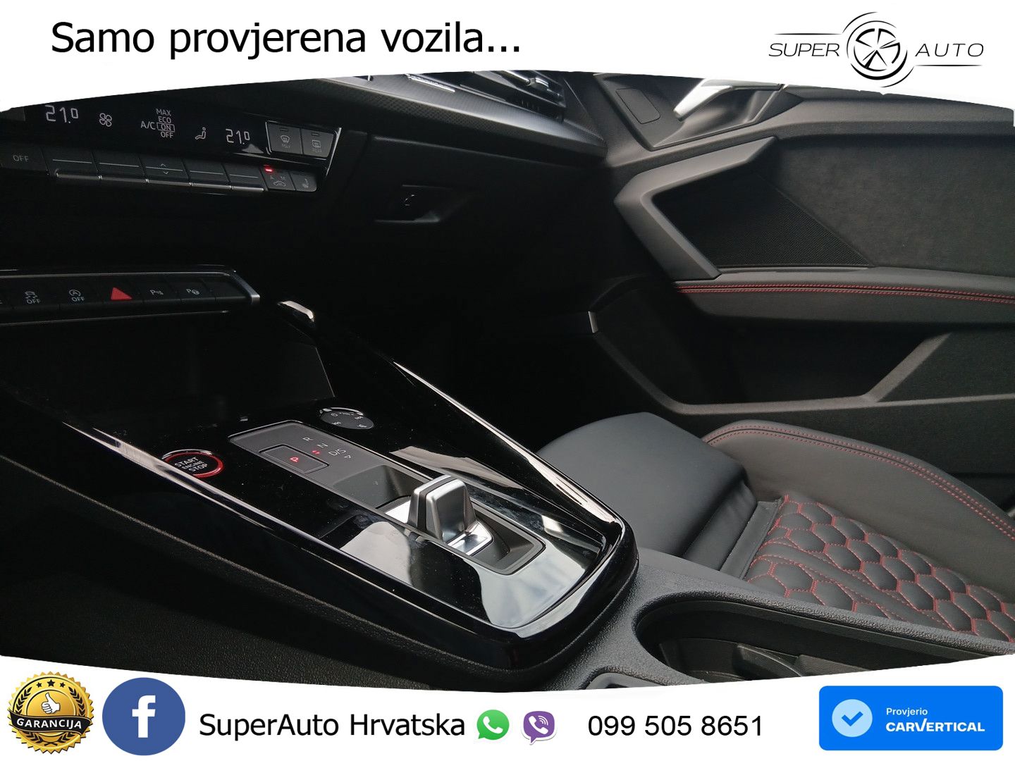 Audi RS3 Sedan 2.5 TFSI (400 KS) quattro S tronic MATRIX+GR SJED+KAM