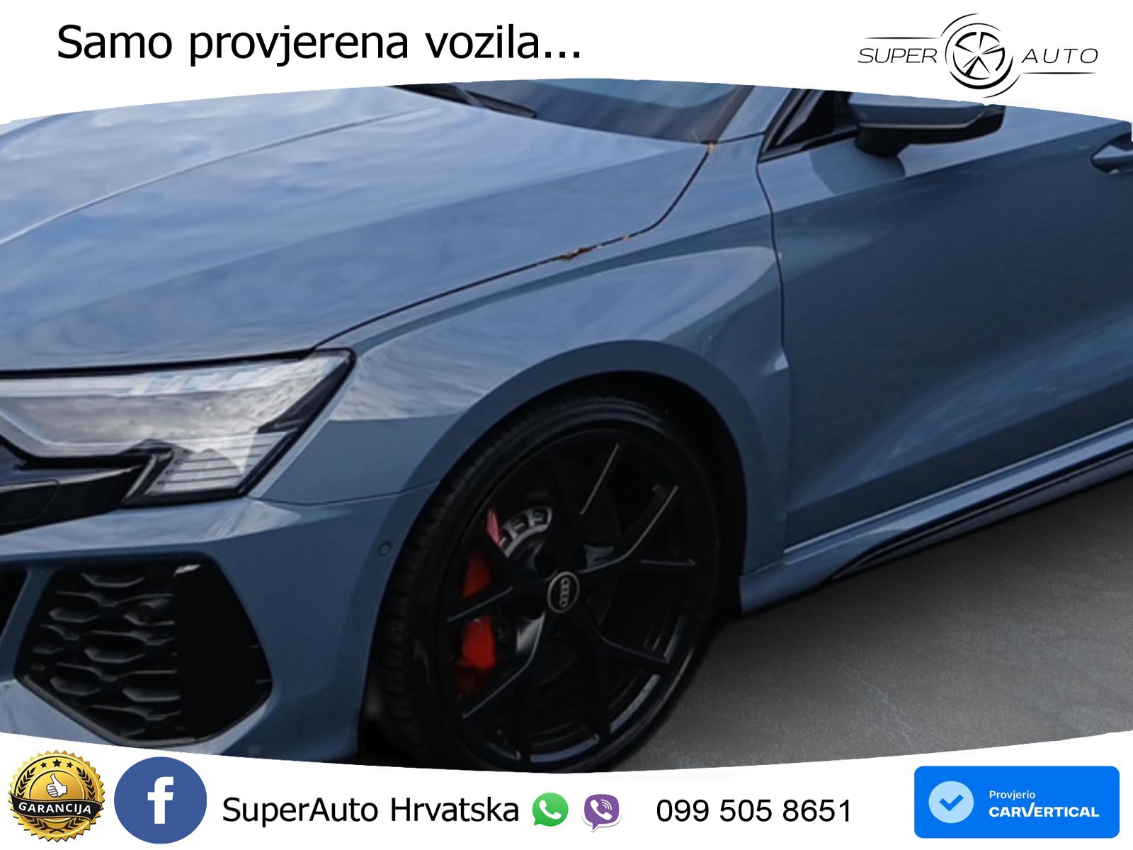 Audi RS3 Sedan 2.5 TFSI (400 KS) quattro S tronic MATRIX+GR SJED+KAM