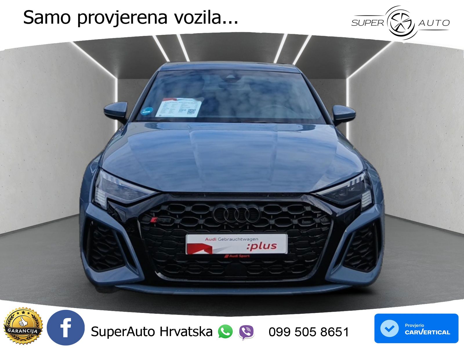 Audi RS3 Sedan 2.5 TFSI (400 KS) quattro S tronic MATRIX+GR SJED+KAM