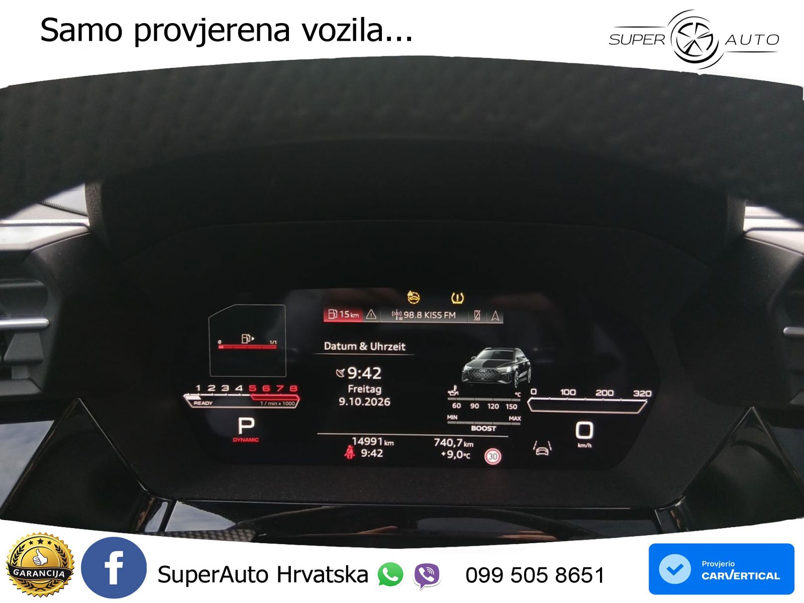 Audi RS3 Sedan 2.5 TFSI (400 KS) quattro S tronic MATRIX+GR SJED+KAM