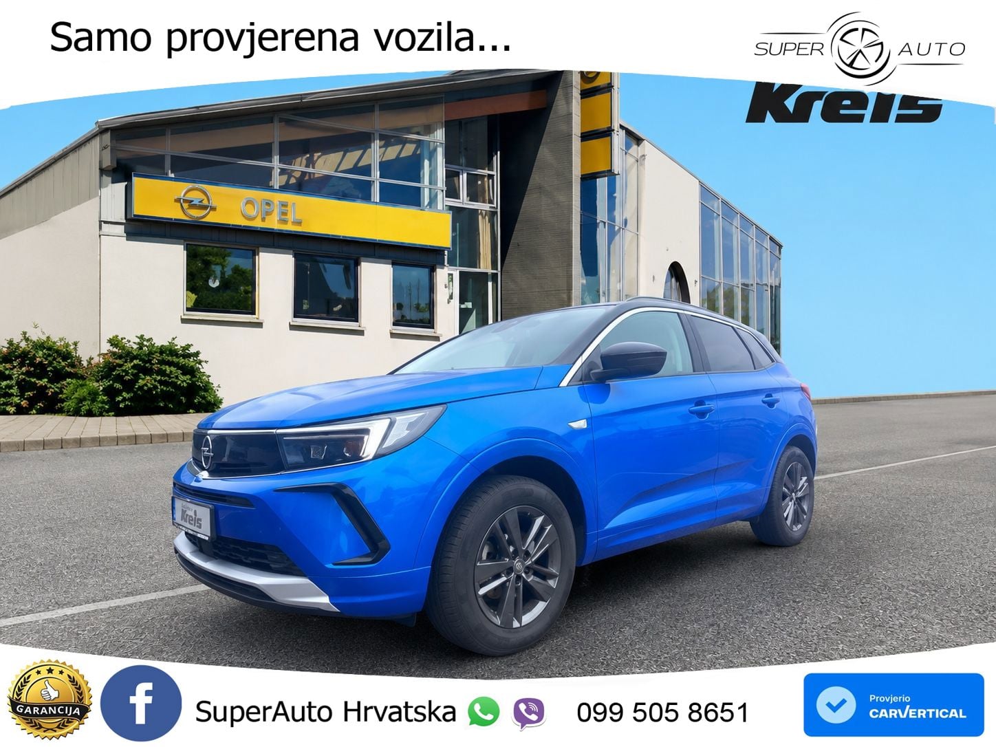 Opel Grandland 1.2i Turbo (130 KS) Automatic LED+GR SJED+ACC