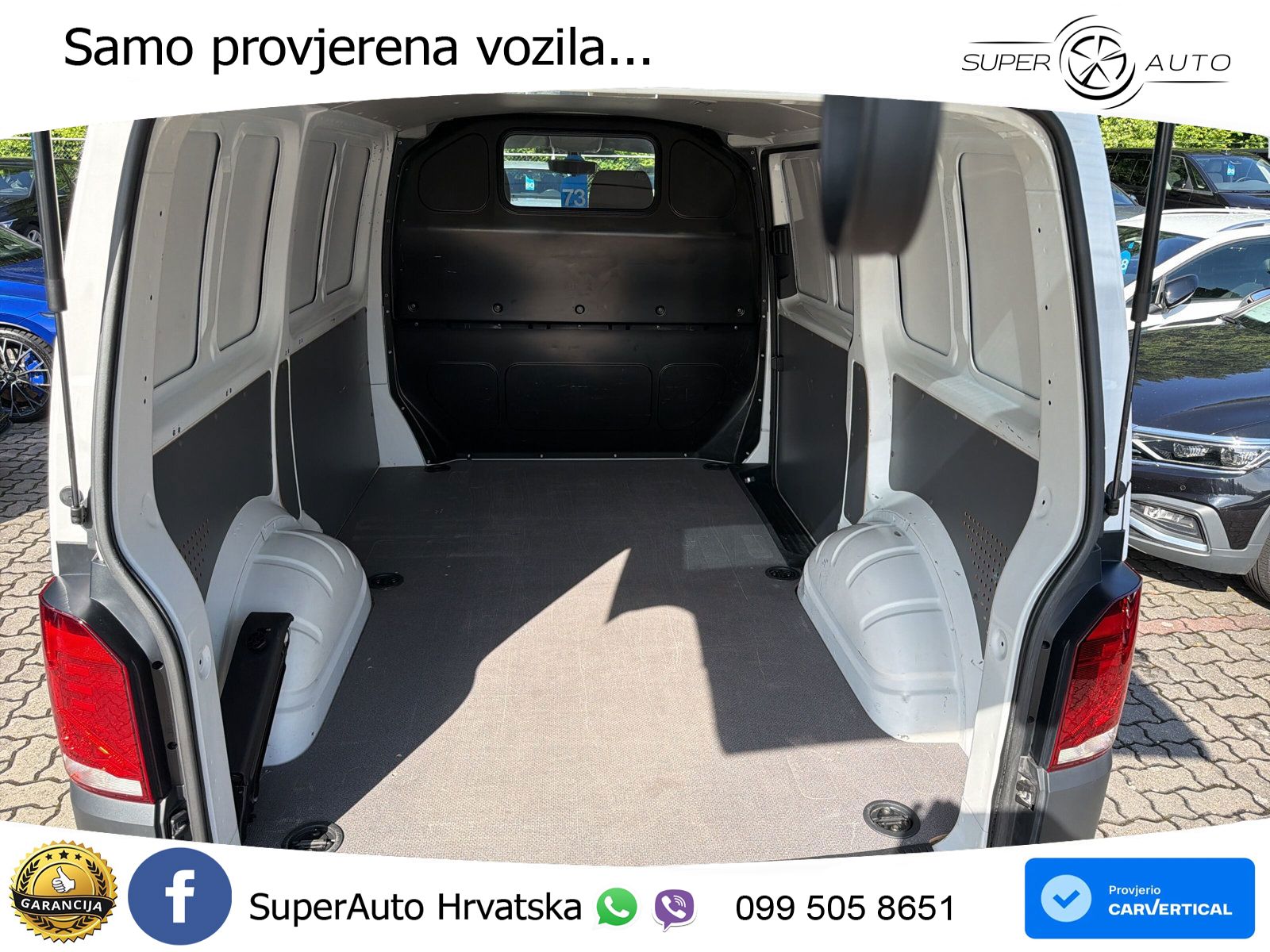 Volkswagen T6.1 Transporter Kasten Klima PDC h 110 KS