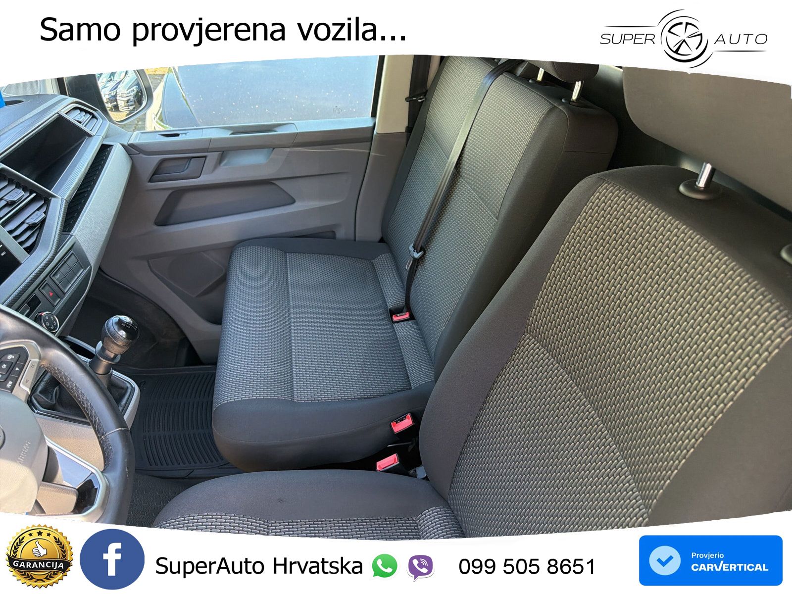 Volkswagen T6.1 Transporter Kasten Klima PDC h 110 KS