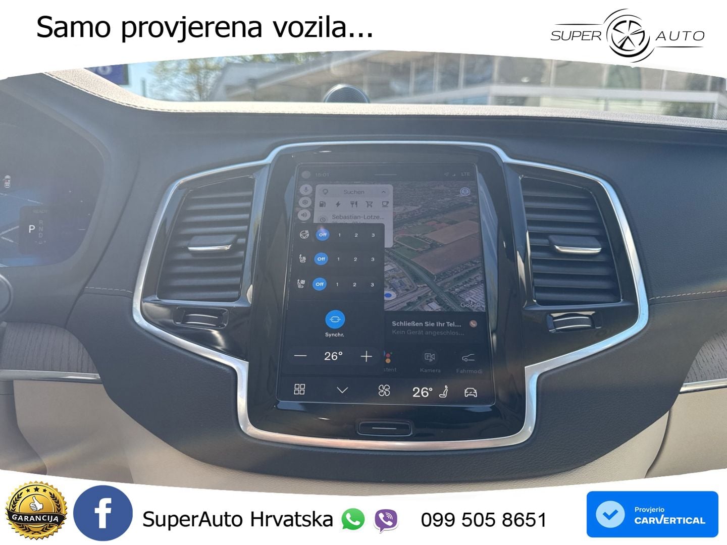 Volvo XC90 2.0 T8 AWD Automatic ACC+HEAD+4xGR SJED+360+PANO
